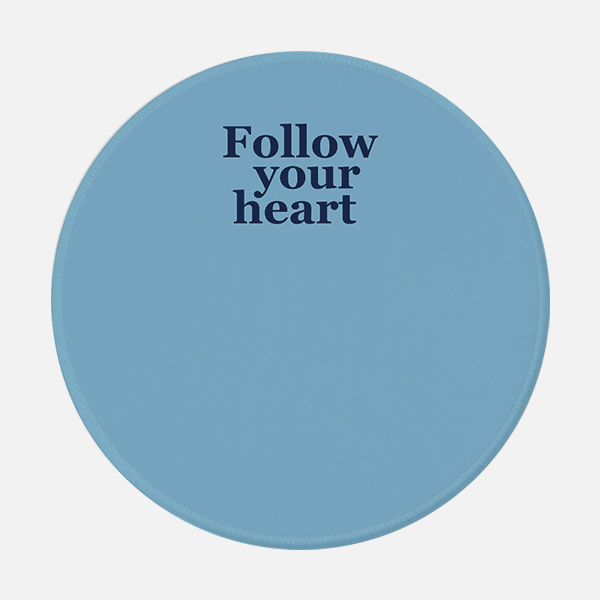 마우스패드/ follow heart